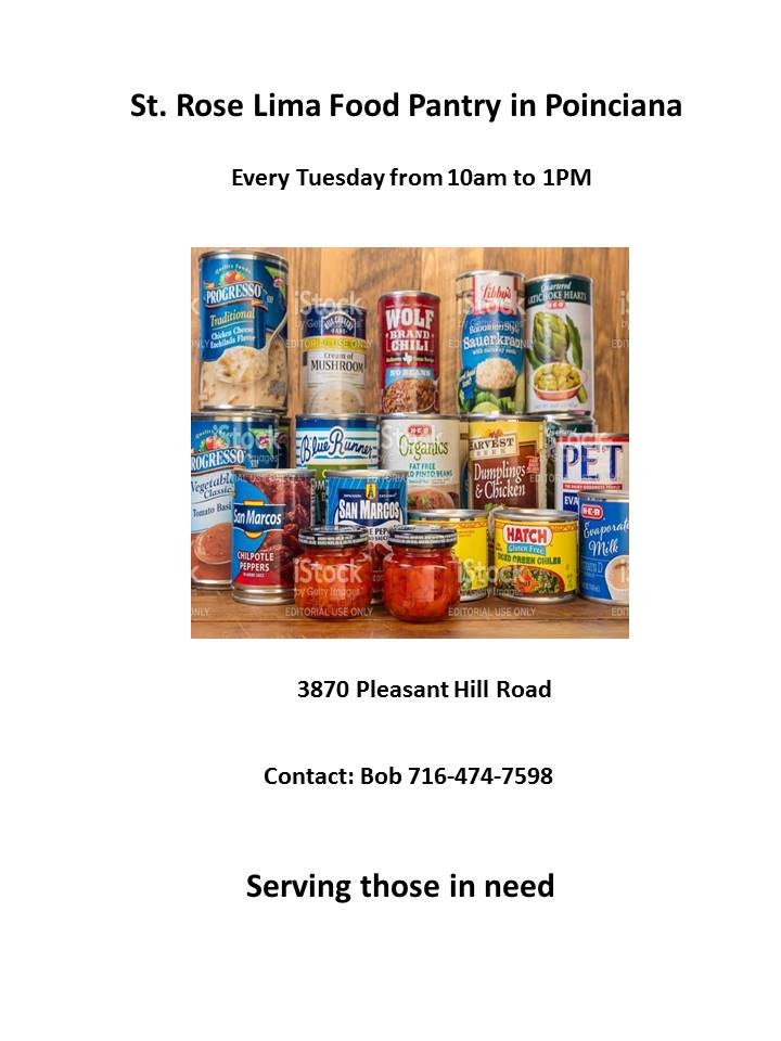 Food Pantry flyer