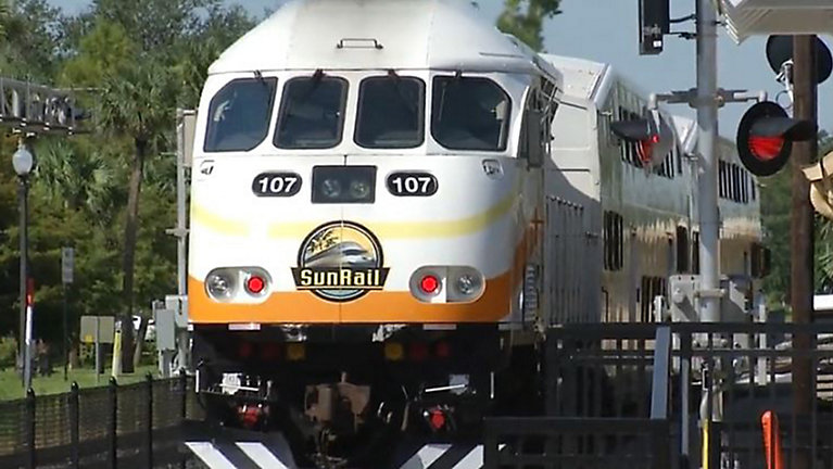 Sunrail train engine