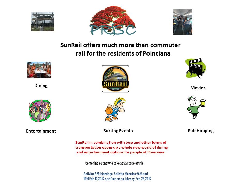 SunRail Entertainment Flyer SunRail Entertainment Flyer