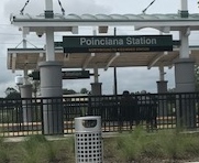 Poinciana Station sign