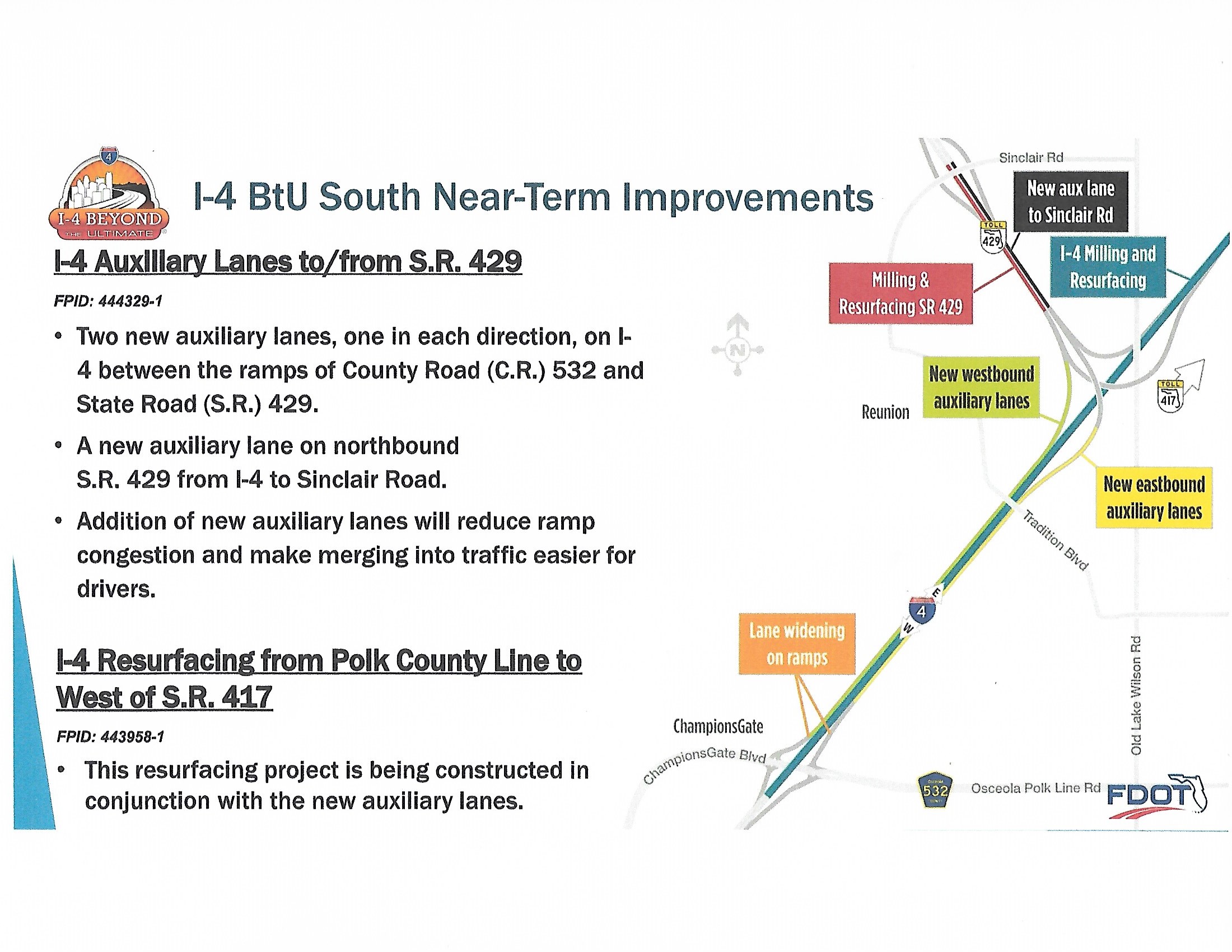 I4 lane Expansion