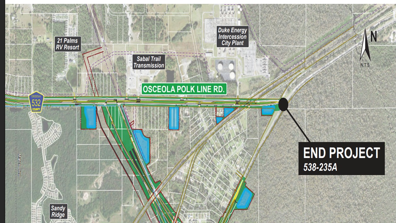 CR532 Parkway Extension Map