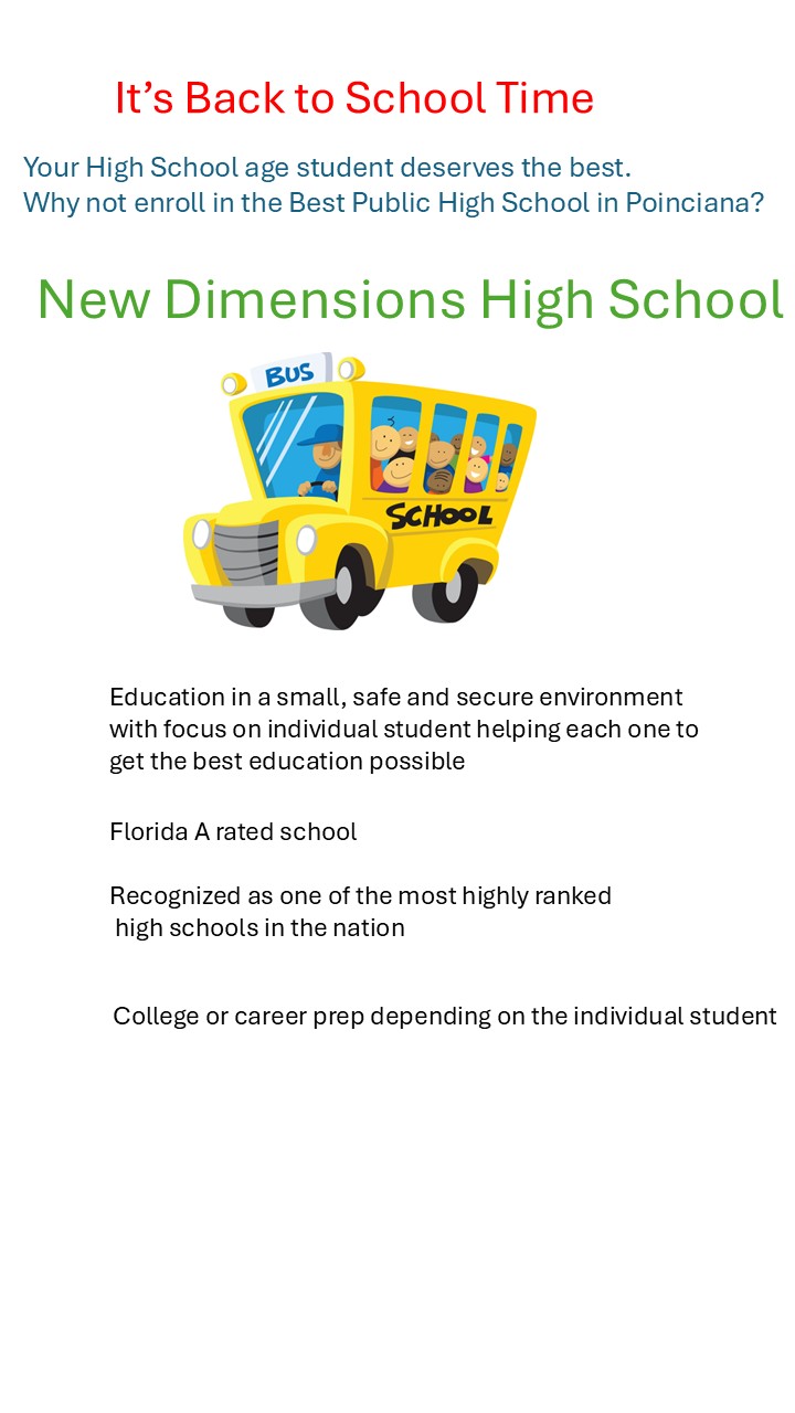 Advertisement flyer
